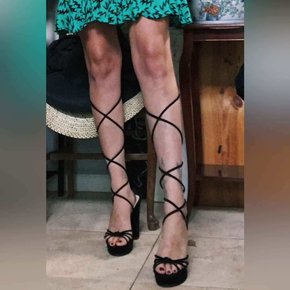 Size 10 Posh Spice Platforms